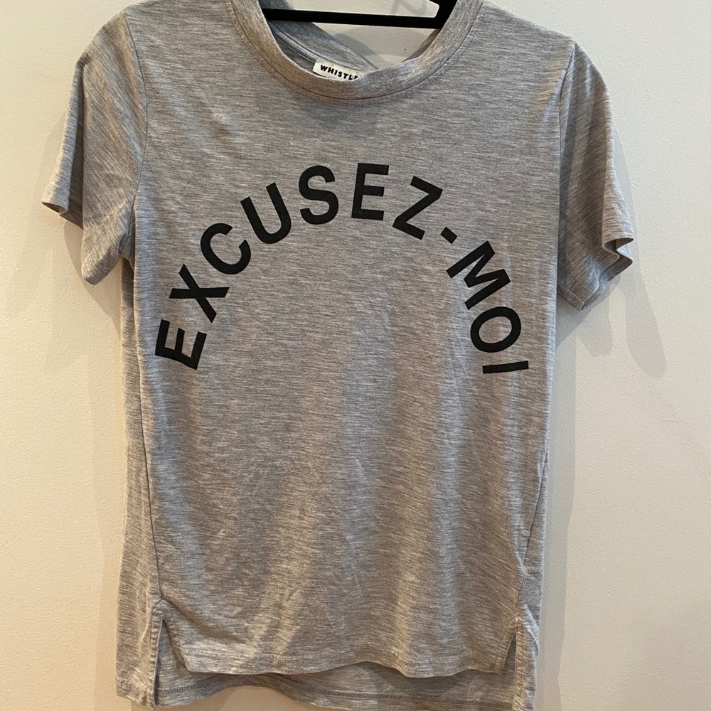 Whistles Slogan Top